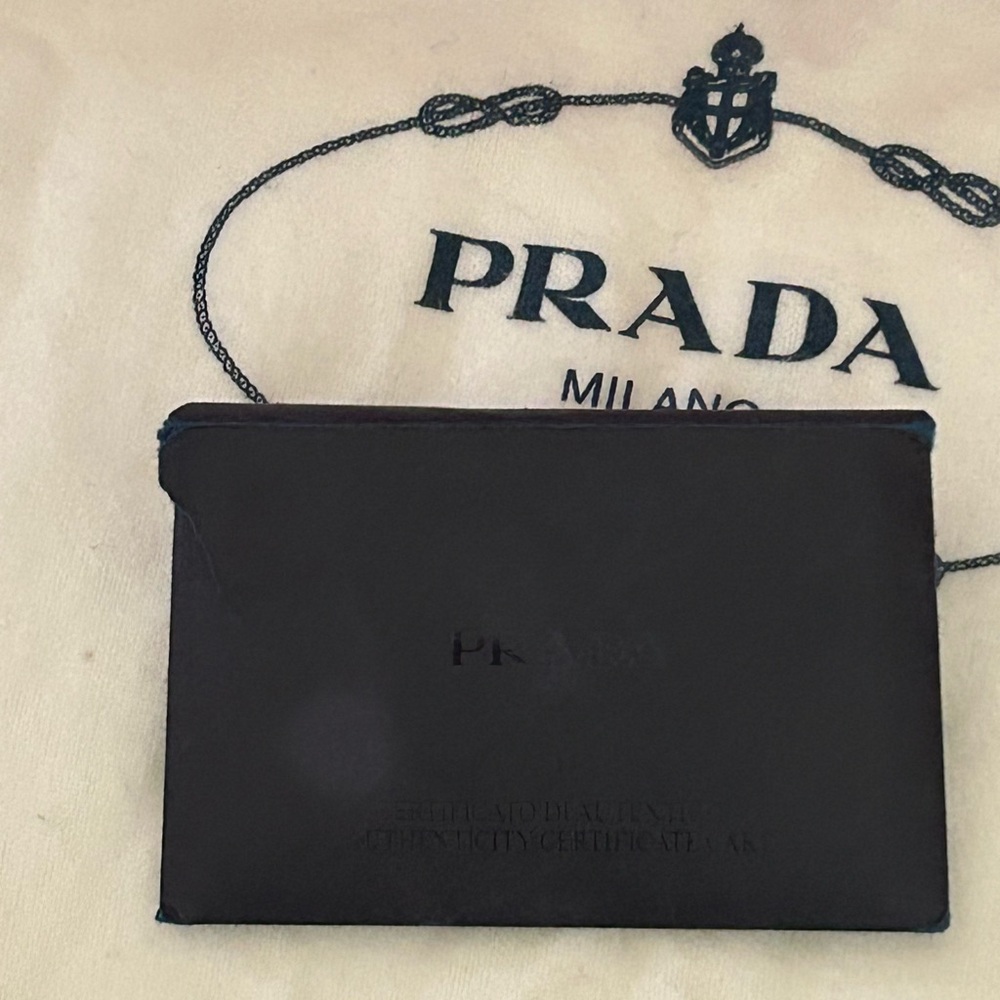 Prada Tessuto origami ruffled nylon tote hand bag pink Italy - Picture 15 of 16
